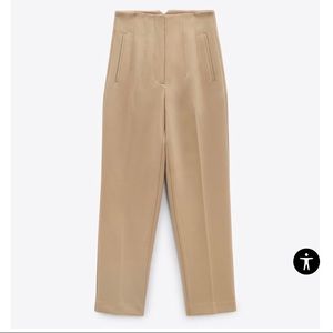 High-Waisted Pants - Zara
